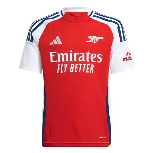 adidas Arsenal FC 24-25 Jr Home Jersey - Better Scarlet / White