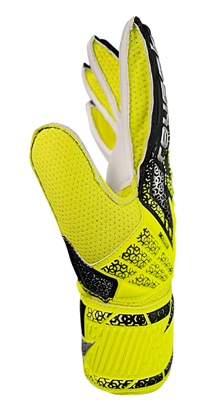 Reusch Attrakt Solid Jr - Safety Yellow/Silver