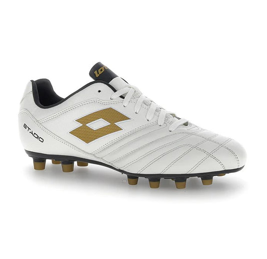 Lotto Stadio 300 III FG - White / Light Platino