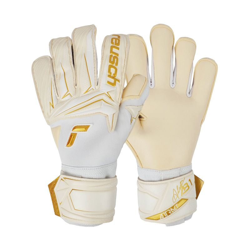 Reusch Attrakt AB1 Advance GK Gloves - White