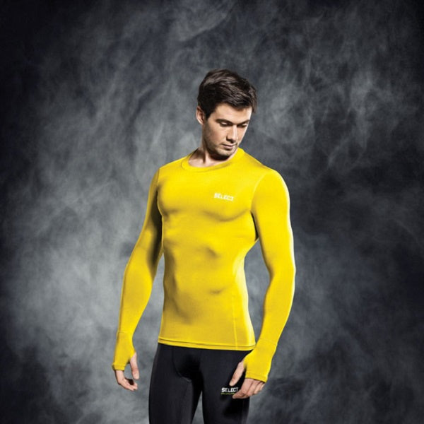 Select Compression Jersey L/S Yellow