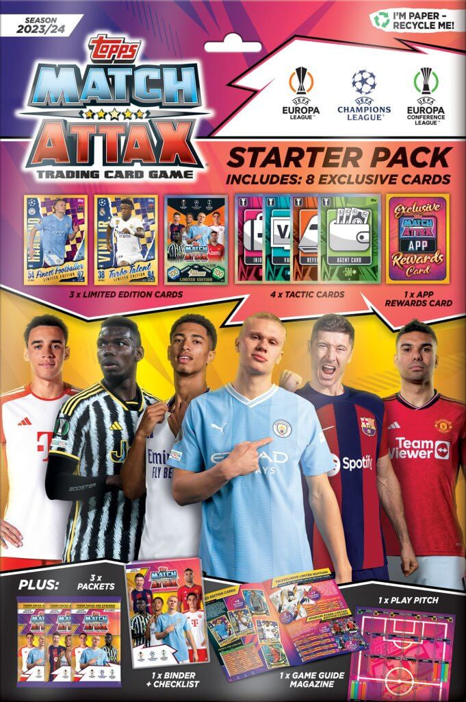 UEFA Match Attax Champions League 2023/2024 - Edition Starter Pack