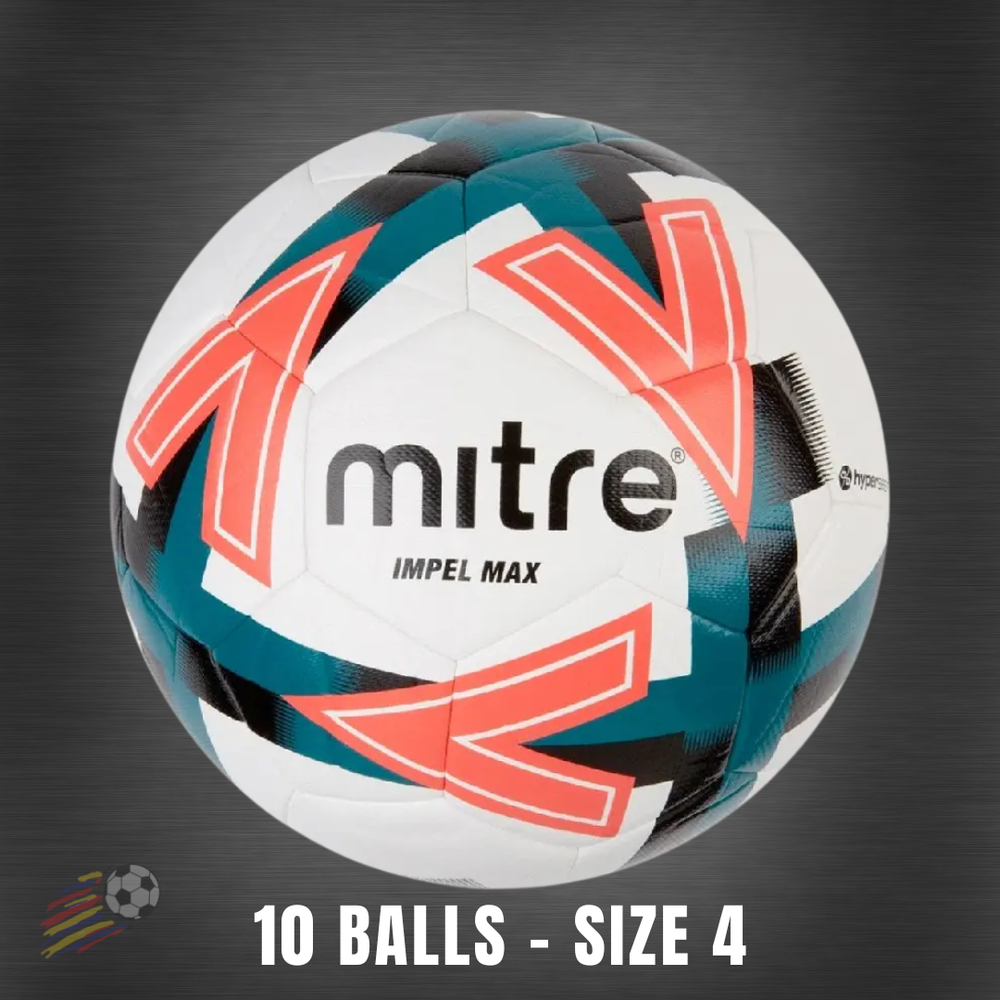 Ball Pack - 10 Mitre Impel Max Football | Size 4