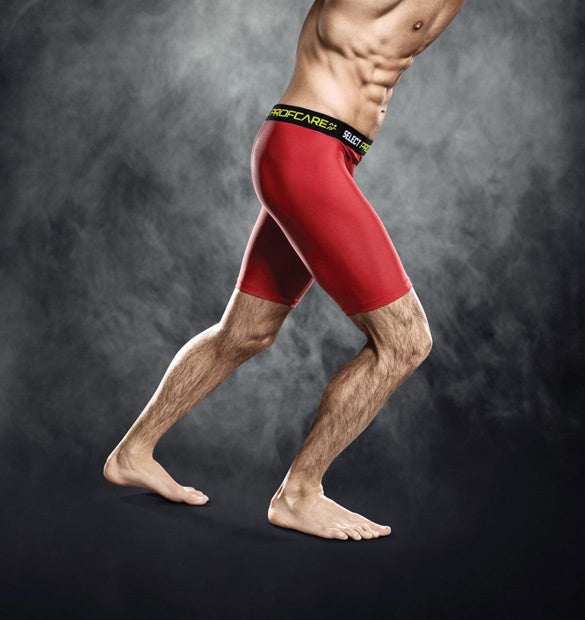 Select Compression Short Red