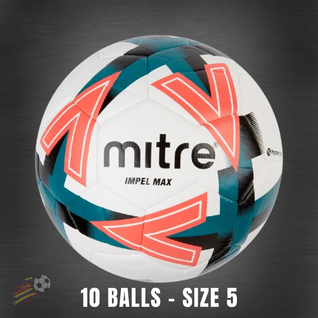 Ball Pack - 10 Mitre Impel Max Football | Size 5