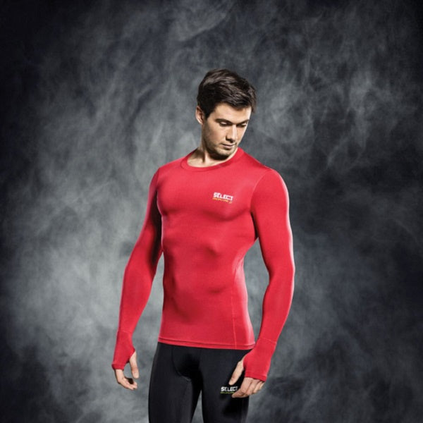 Select Compression Jersey L/S Red