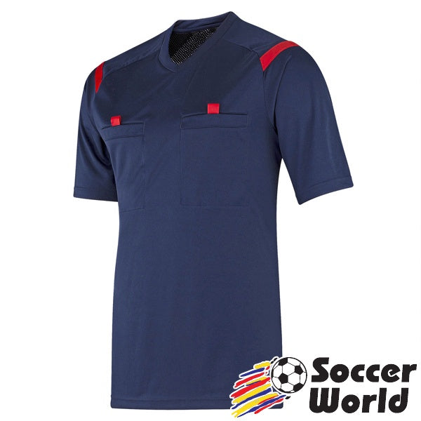 Soccer World CoolKnit Referee Jersey Navy
