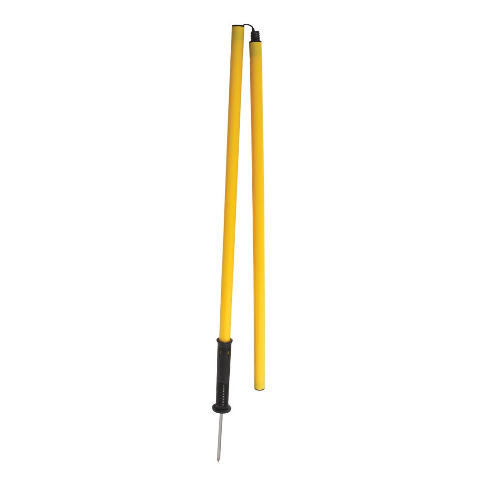 Agility Pole 2PC Spring base - Yellow