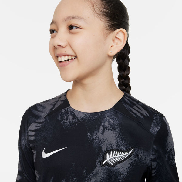 Nike New Zealand 2023 Youth Women's - Home Jersey