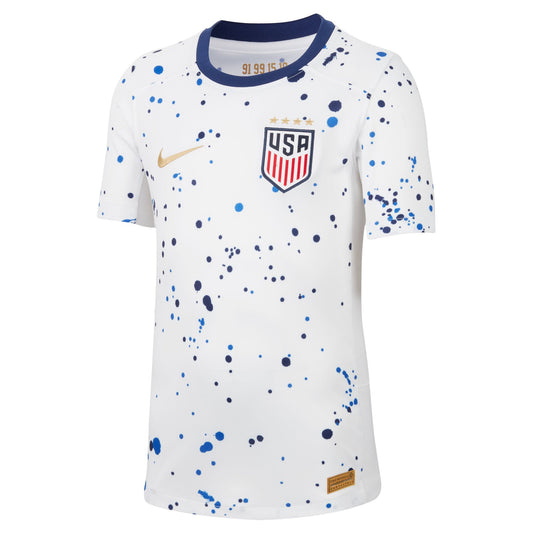 Nike USA 2023 Big Kids Stadium Home Jersey