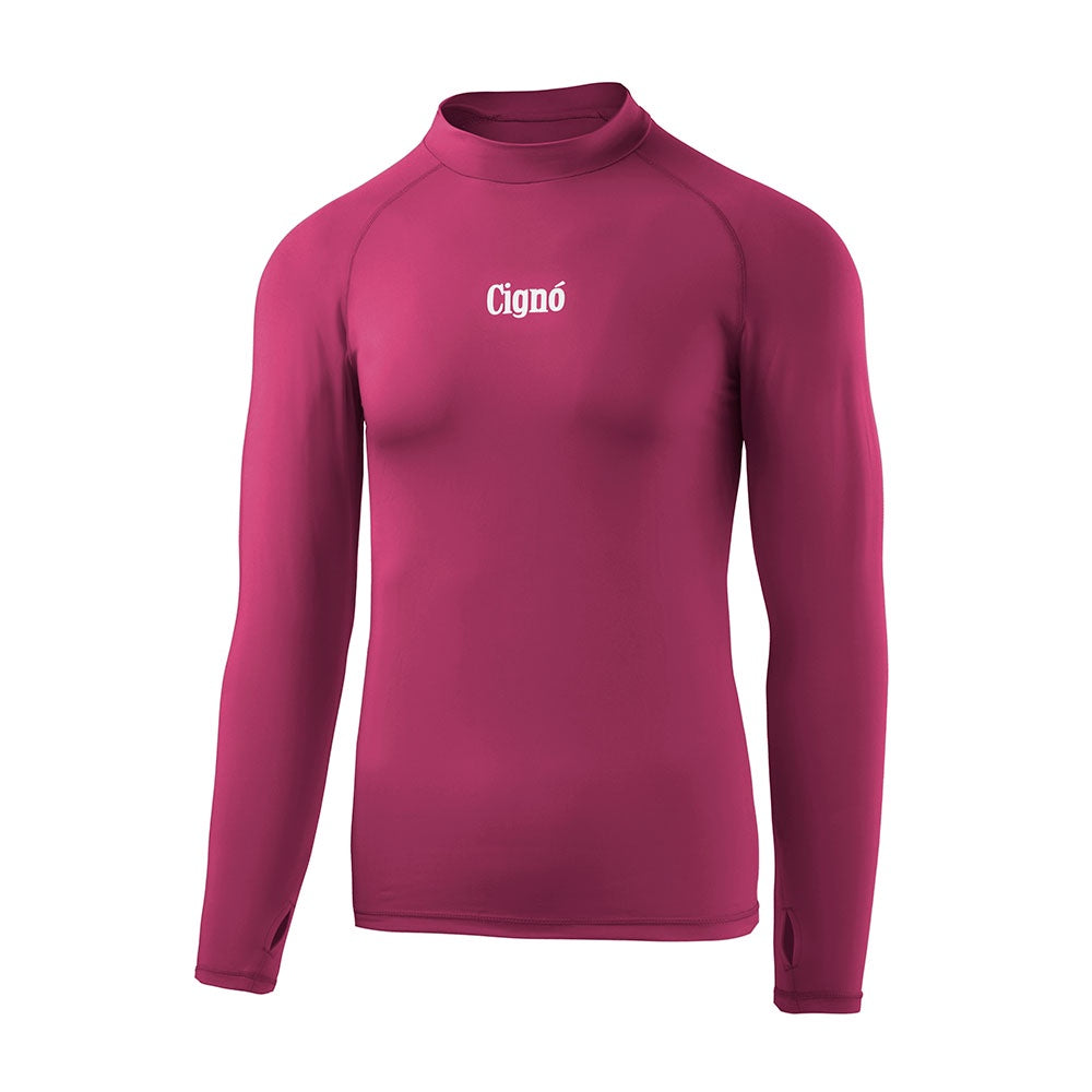 Cigno Compression Jersey L/S - Maroon