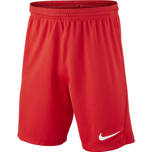 Nike Youth Dri-Fit Park III Knit Shorts  - Red