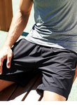 Men's Woven Shorts - Side Seam Pocket