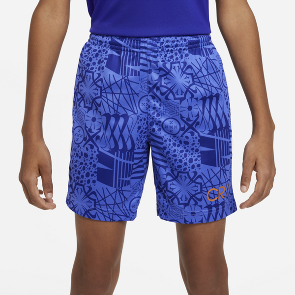 Nike Dri FIT CR7 Jr Shorts Blue Soccer World