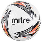 Mitre Delta One Football - White/Black/Orange