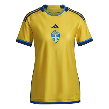 adidas Sweden 22 Home Women's Jersey - Eqt Yellow