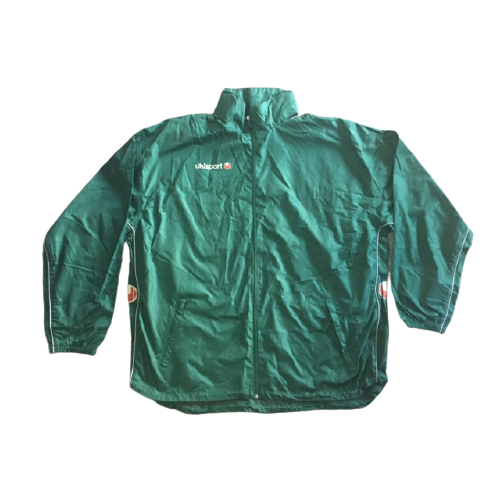 Uhlsport Training Rain Jacket - Green/Silver