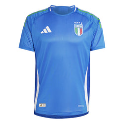 adidas Italy 24 Home Authentic Jersey - Blue