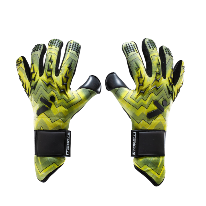 Storelli Lightning Finger Saver Gloves - Yellow
