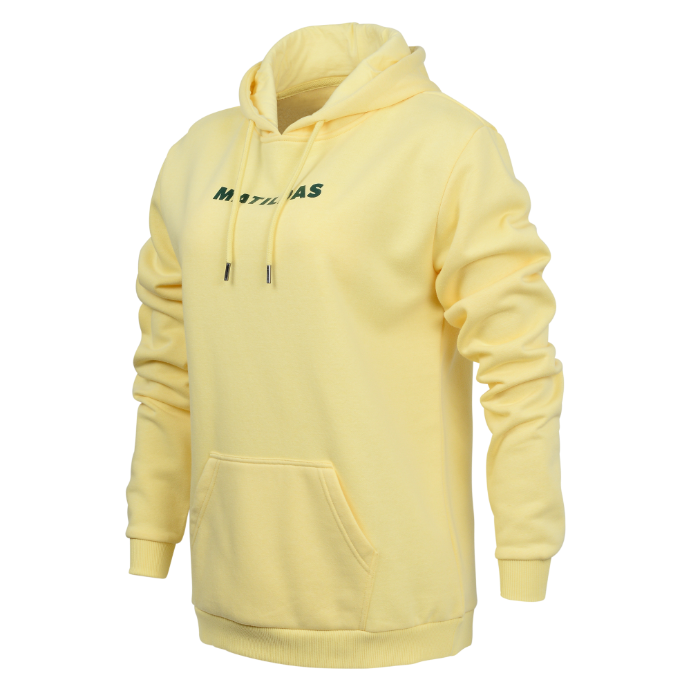 Matildas Womens Gold Puff Print Hoodie