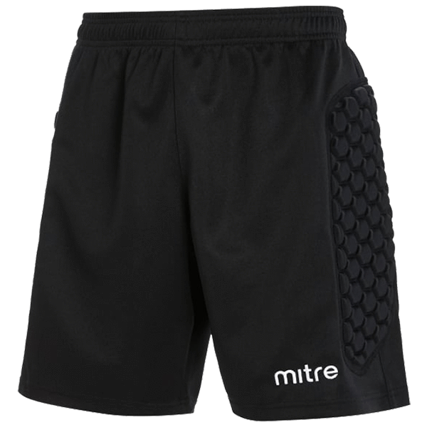 Mitre Guard Padded GK Shorts - Black