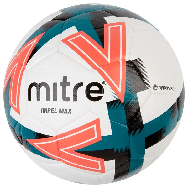 Mitre Impel Max Football - White/Orange
