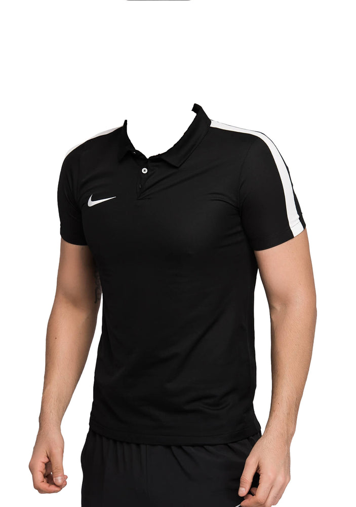 Nike Squad 16 Youth Polo - Black/White