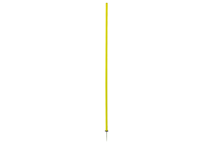 Agility Pole1PC Screw Base - Yellow