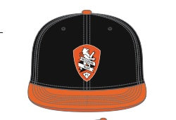 Brisbane Roar Snapback Cap - Black/Orange