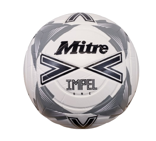 Mitre Impel One 24 football - White/Black/Grey