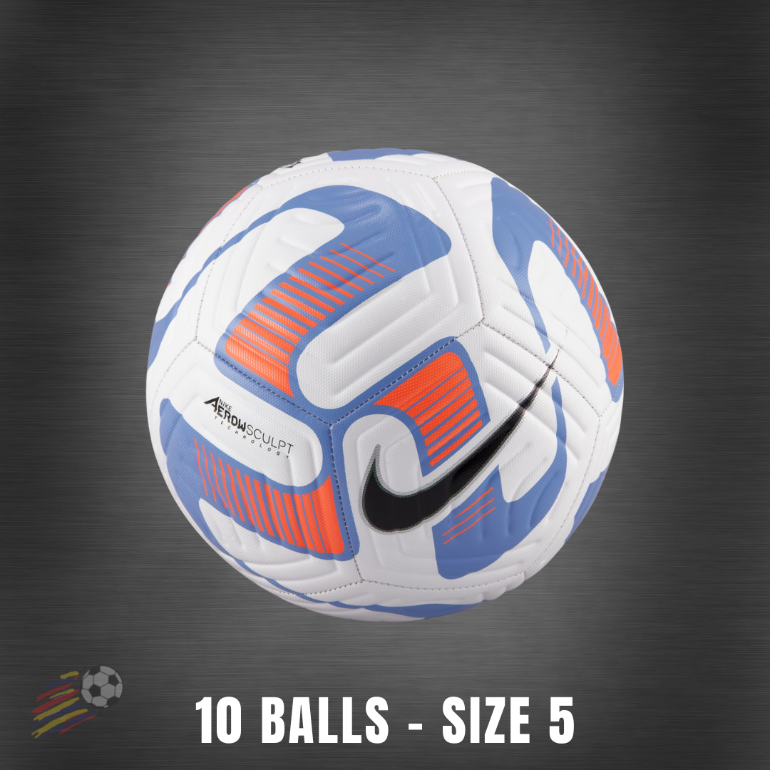 Balls Pack - 10 x Nike Academy Ball White/Light Thistle/Black | Size 5