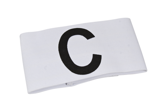 Captains Armband - White