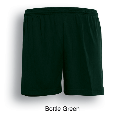 Plain Soccer Adults Shorts - Bottle Green