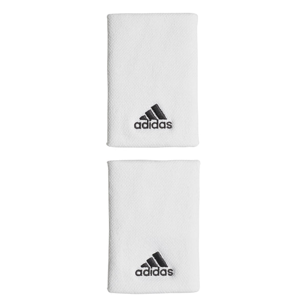 adidas Tennis Wristband Large - White/Black