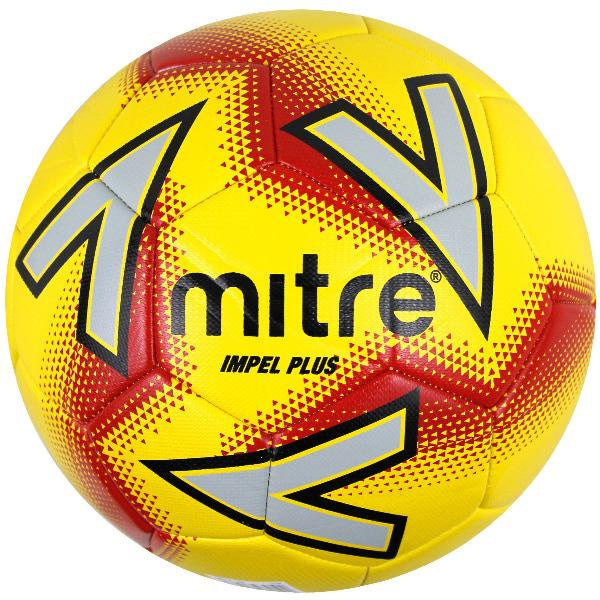 Mitre Impel Plus Football - Yellow/Red