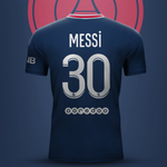 Messi 30 Nameset - Home  (PRINT ONLY)(*JERSEY NOT INCLUDED*)