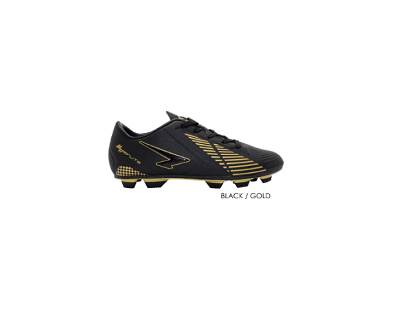 Vector Junior Football Boots - Black/Gold - Wide